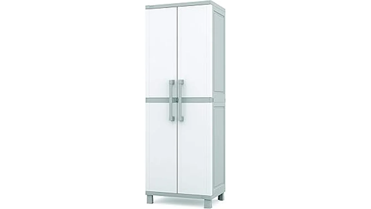 The image shows a stylish galley kitchen cabinet arrangement, highlighting popular choices for small spaces.
