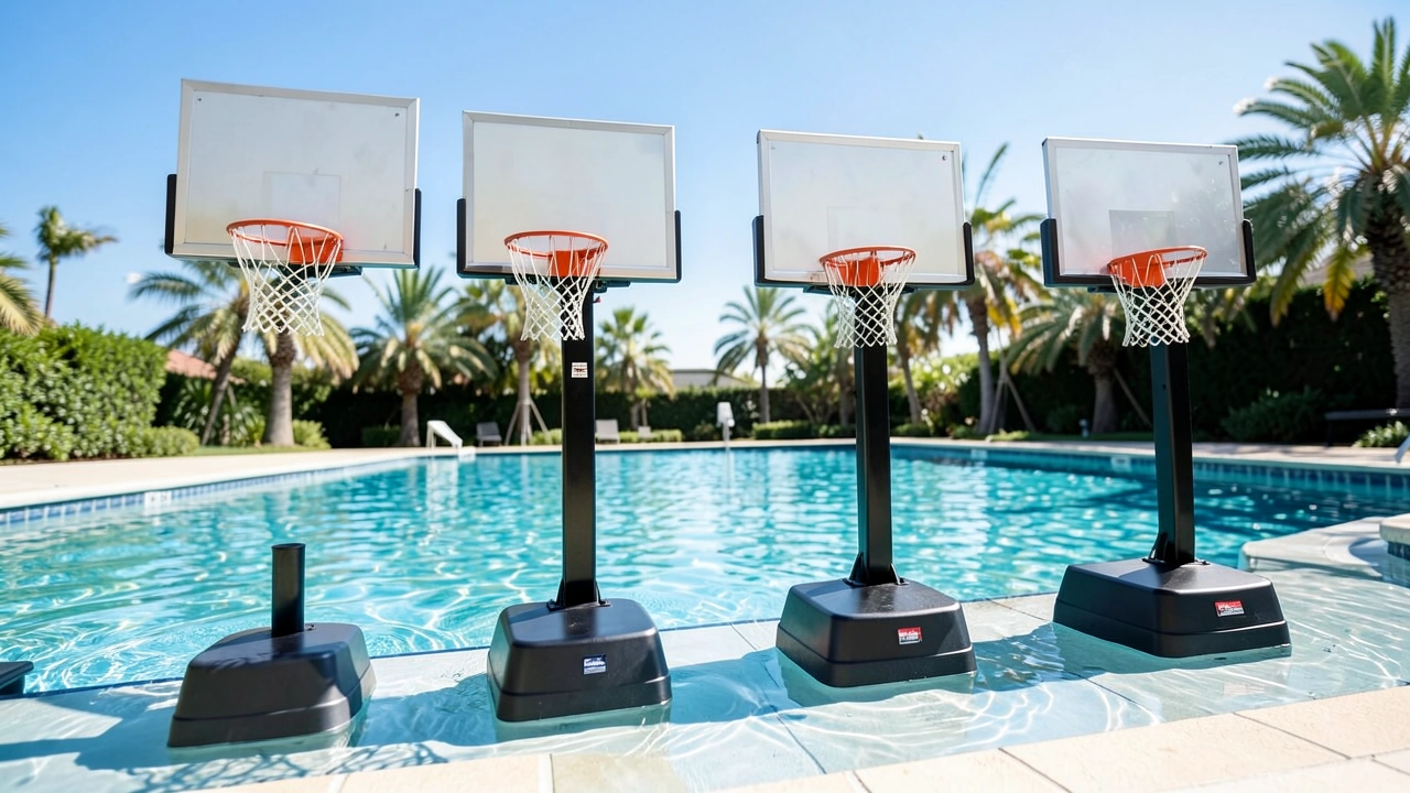 Best Basketball Hoop for Salt Water Pool: Top 4 Durable Options