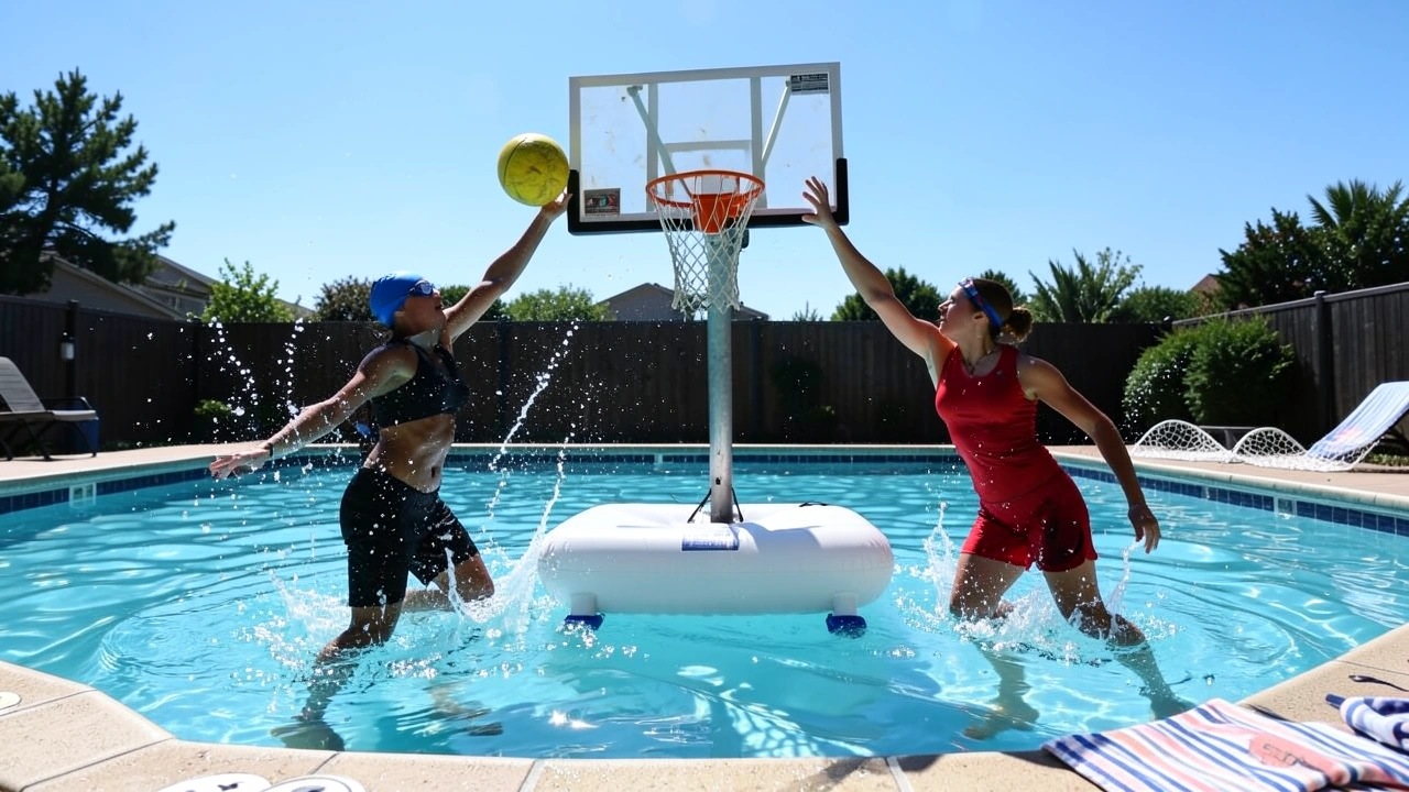 How Do You Set Up Pool Basketball?