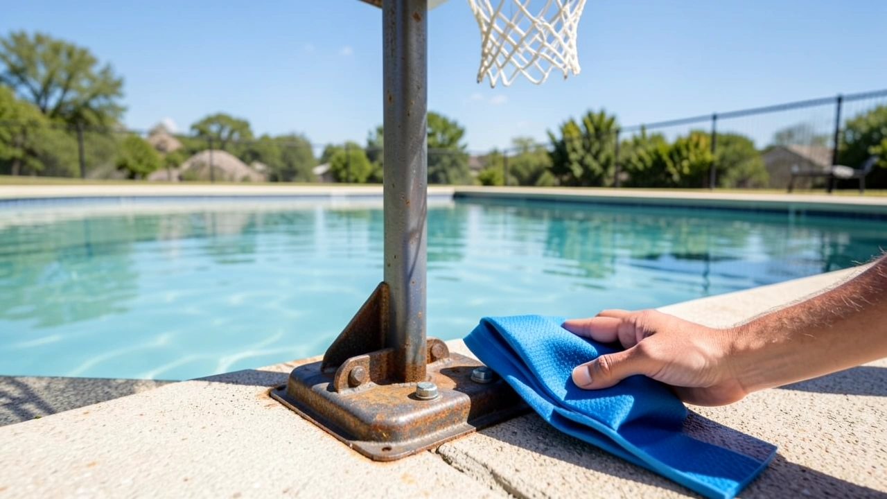 How to Ensure Long-Term Safety for Your Pool Basketball Hoop?