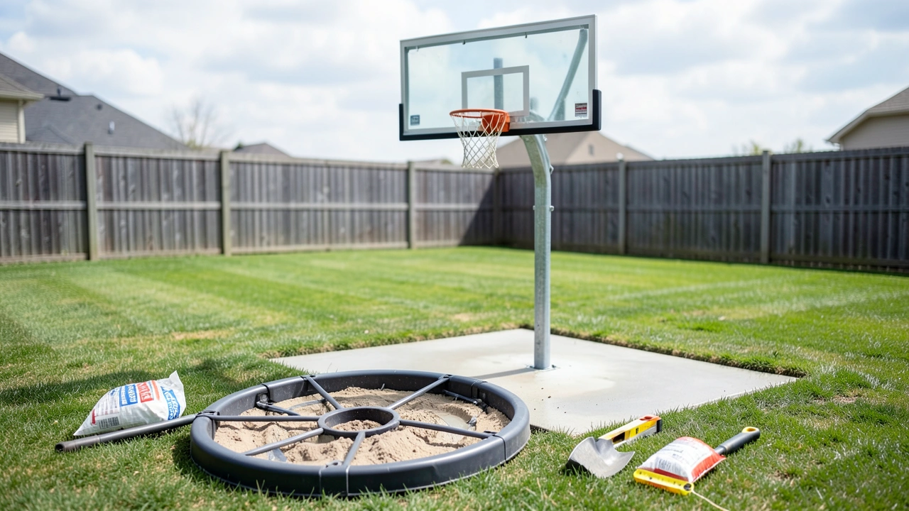 How to Properly Install an In-Ground Basketball Hoop