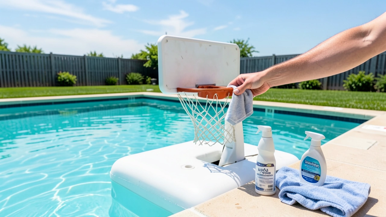 How to Properly Maintain Your Assembled Pool Basketball Hoop?