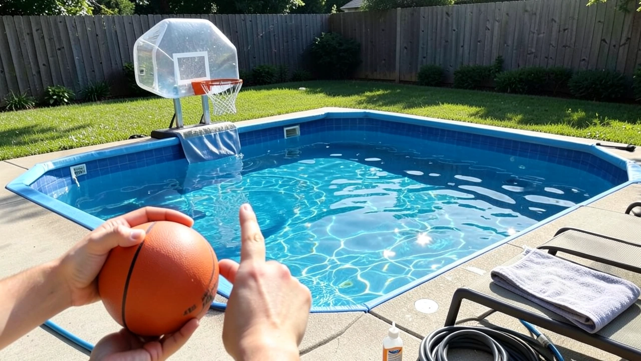 How to Put Together Pool Basketball Hoop: Easy Guide