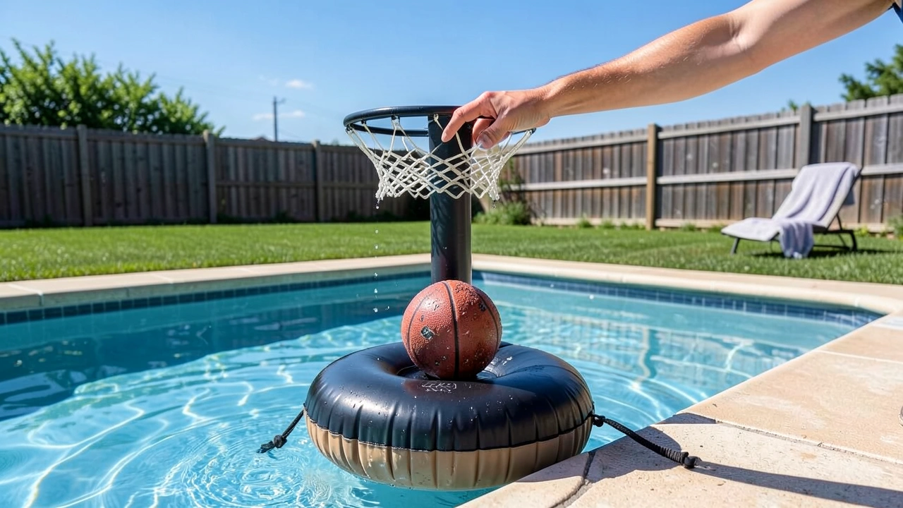 How to Secure and Test Your Pool Basketball Hoop