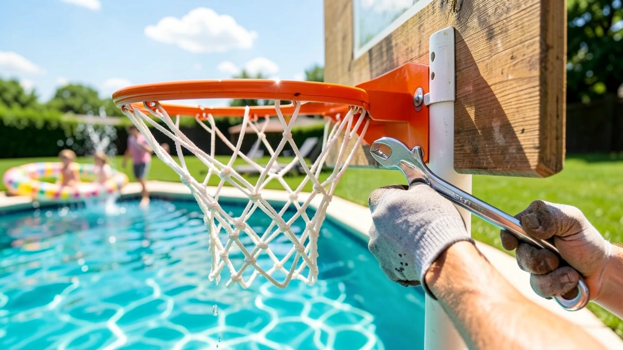 Step 4: Attach the Rim and Net