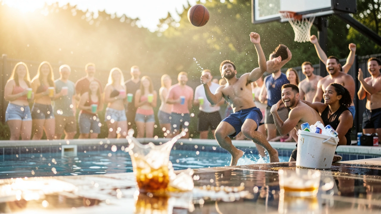 The Role of Alcohol in Pool Basketball Chaos
